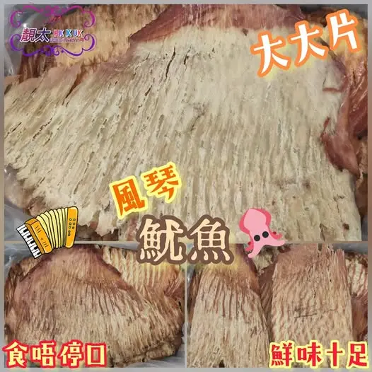 炭燒魷魚風琴片