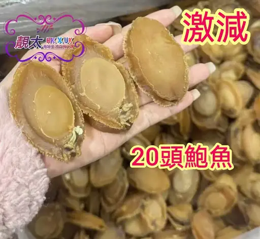 20頭鮑魚